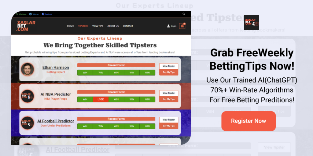 Xaslar bet dashboard to find ai sports betting tips