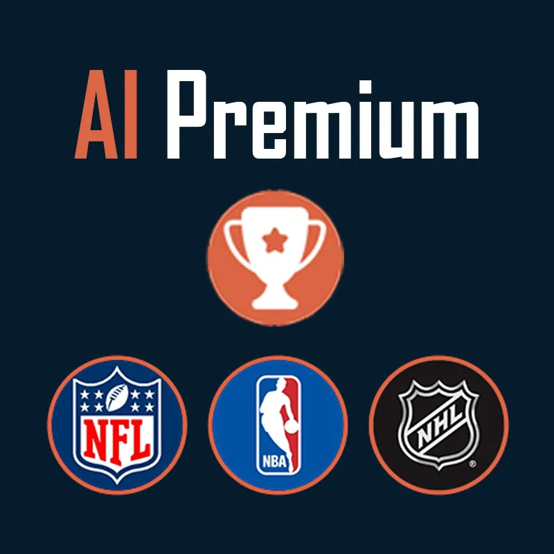 Xaslarbet AI Premium subscription  Access - NFL,NBA and NHL, Daily props and top picks