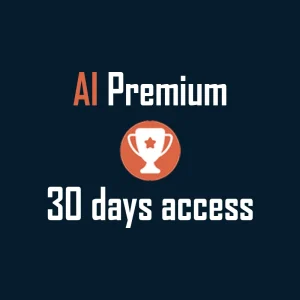 Xaslarbet AI Premium 30-Days Access - NFL,NBA and NHL, Daily props and top picks