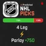 Xaslarbet NHL Computer Picks - 77.10% Win Rate