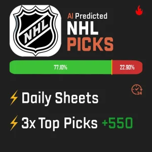 Xaslarbet NHL Computer Picks - 77.10% Win Rate