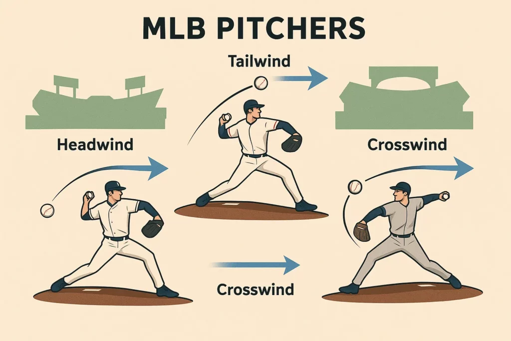 How wind and stadium effect pitcher performance