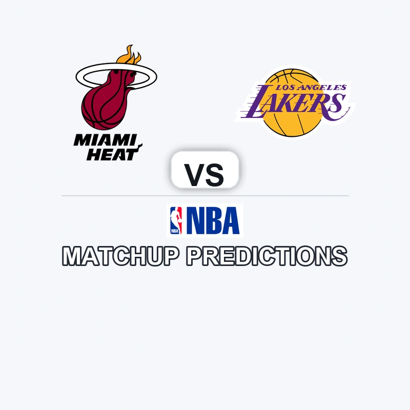 Miami Heat vs Los Angeles Lakers Prediction - NBA Preview, Picks & Analysis