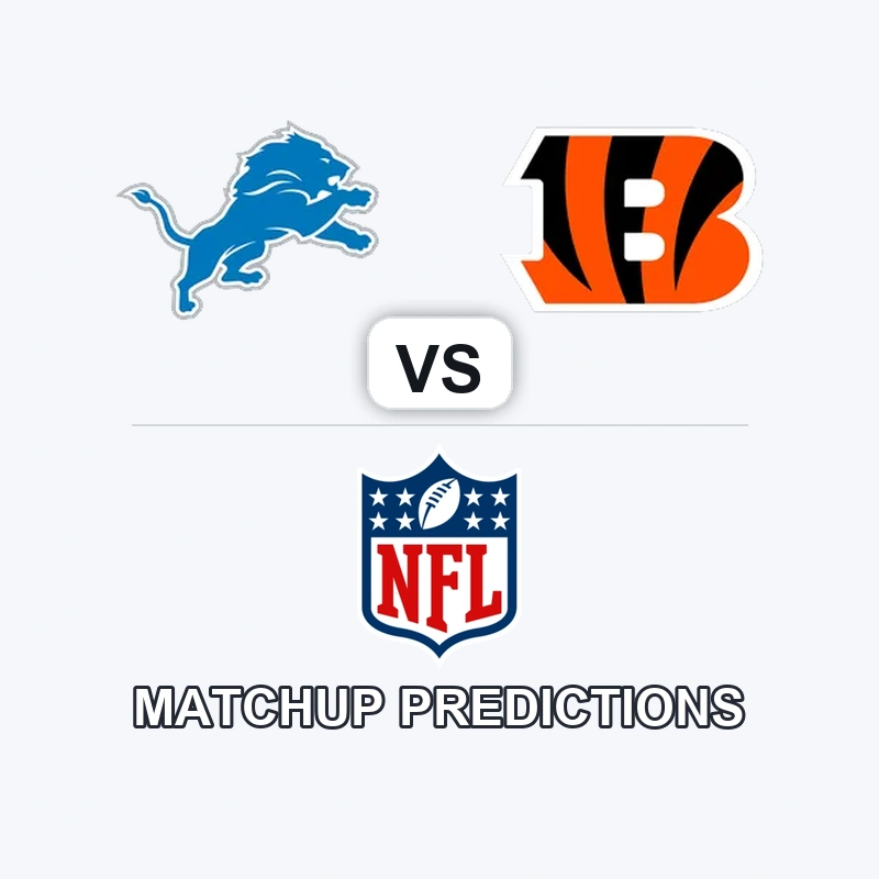 Detroit Lions vs Cincinnati Bengals Prediction - NFL Preview, Picks & Analysis