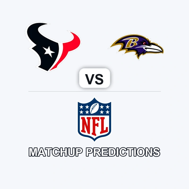 Houston Texans vs Baltimore Ravens Prediction - NFL Preview, Picks & Analysis