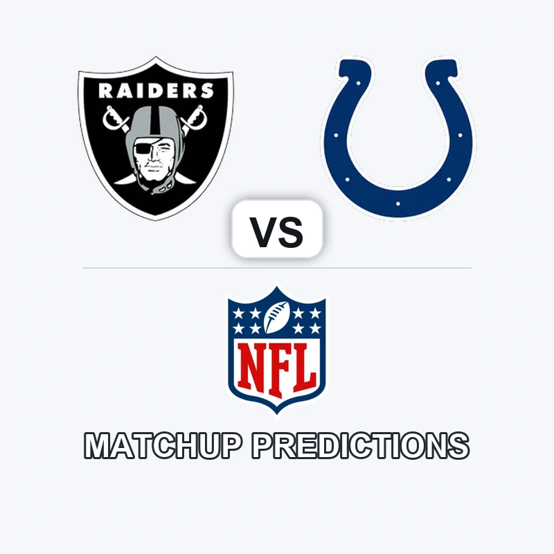 Las Vegas Raiders vs Indianapolis Colts Prediction - NFL Preview, Picks & Analysis