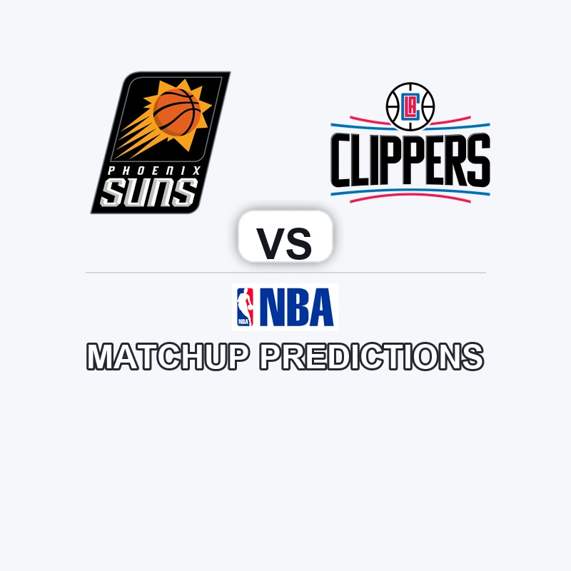 Phoenix Suns vs LA Clippers Prediction - NBA Preview, Picks & Analysis