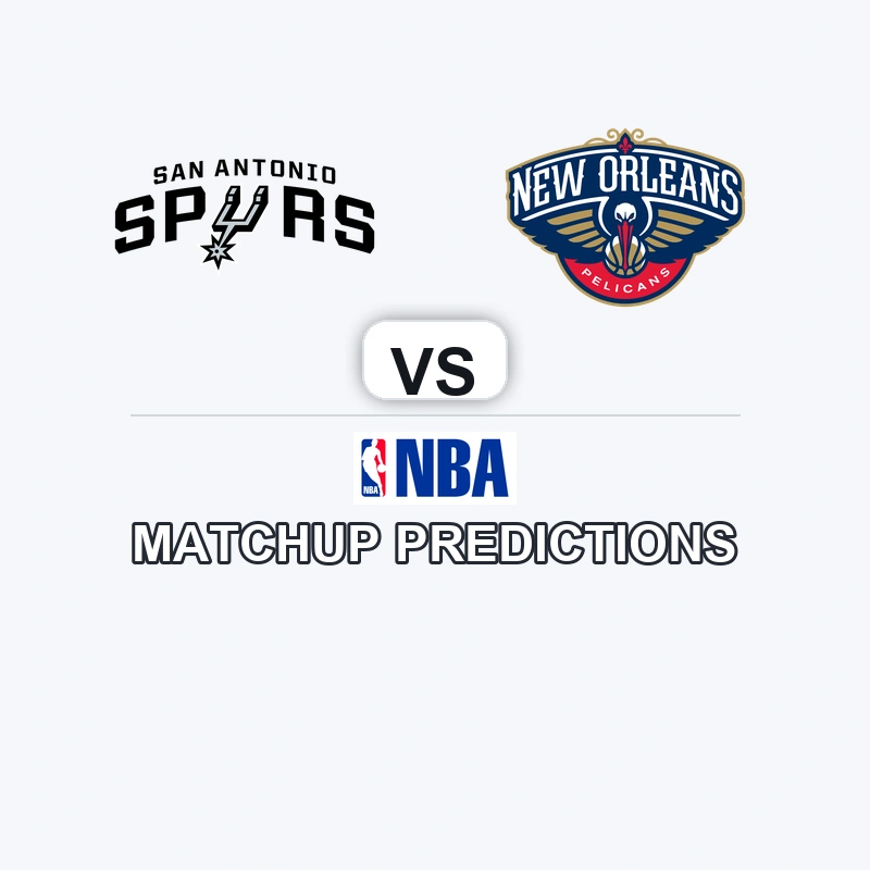 San Antonio Spurs vs New Orleans Pelicans Prediction - NBA Preview, Picks & Analysis