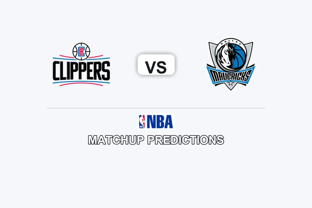 LA Clippers vs Dallas Mavericks Prediction - NBA Preview, Picks & Analysis