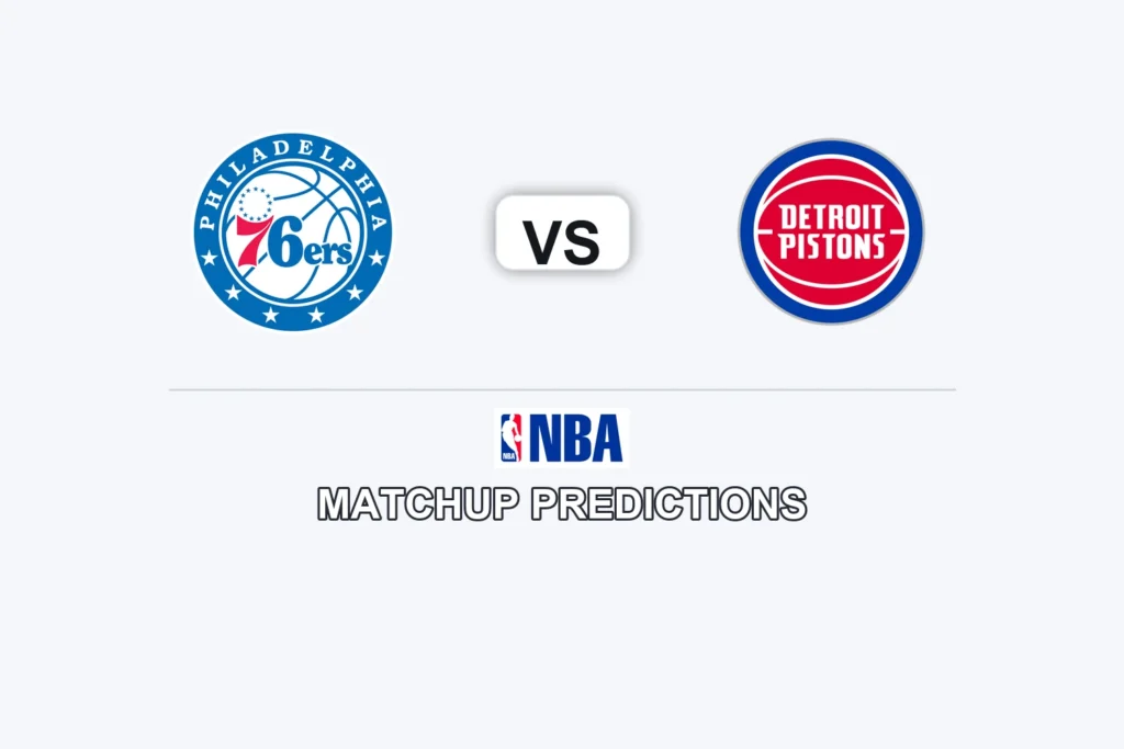 Philadelphia 76 ers vs Detroit Pistons Prediction - NBA Preview, Picks & Analysis