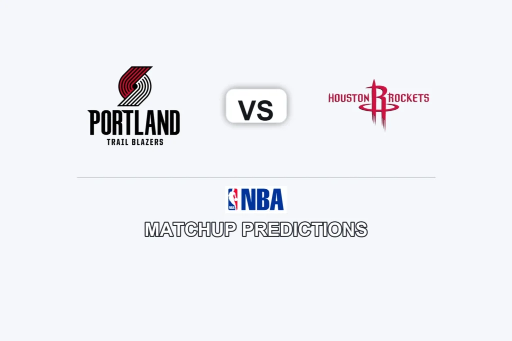 Portland Trail Blazers vs Houston Rockets Prediction - NBA Preview, Picks & Analysis