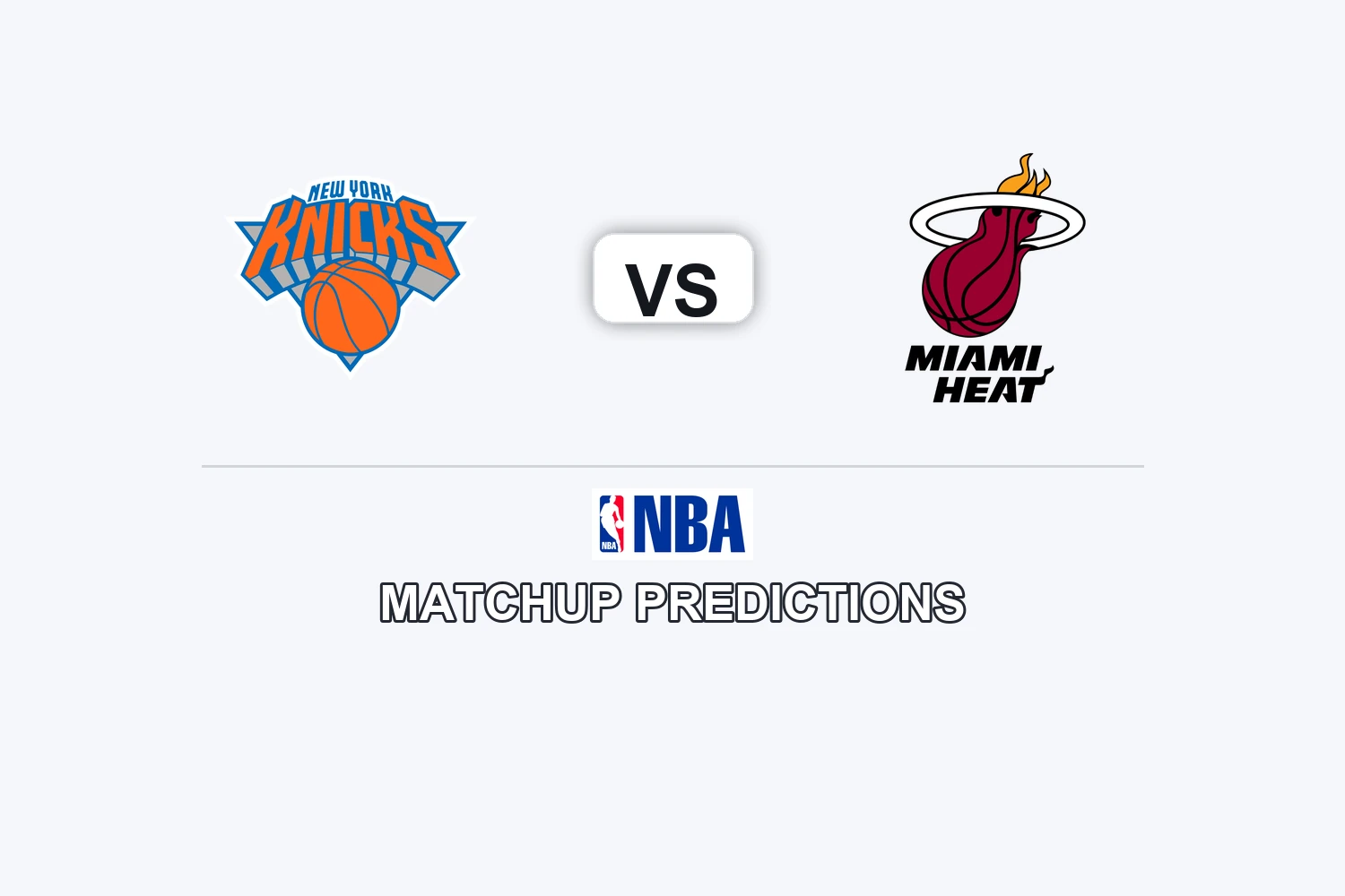 New York Knicks vs Miami Heat Prediction - NBA Preview, Picks & Analysis