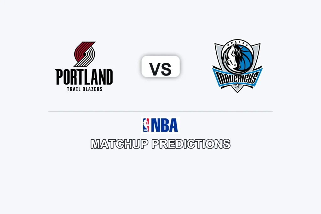 Portland Trail Blazers vs Dallas Mavericks Prediction - NBA Preview, Picks & Analysis