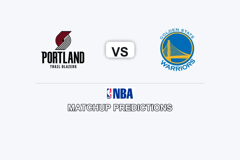 Portland Trail Blazers vs Golden State Warriors Prediction - NBA Preview, Picks & Analysis