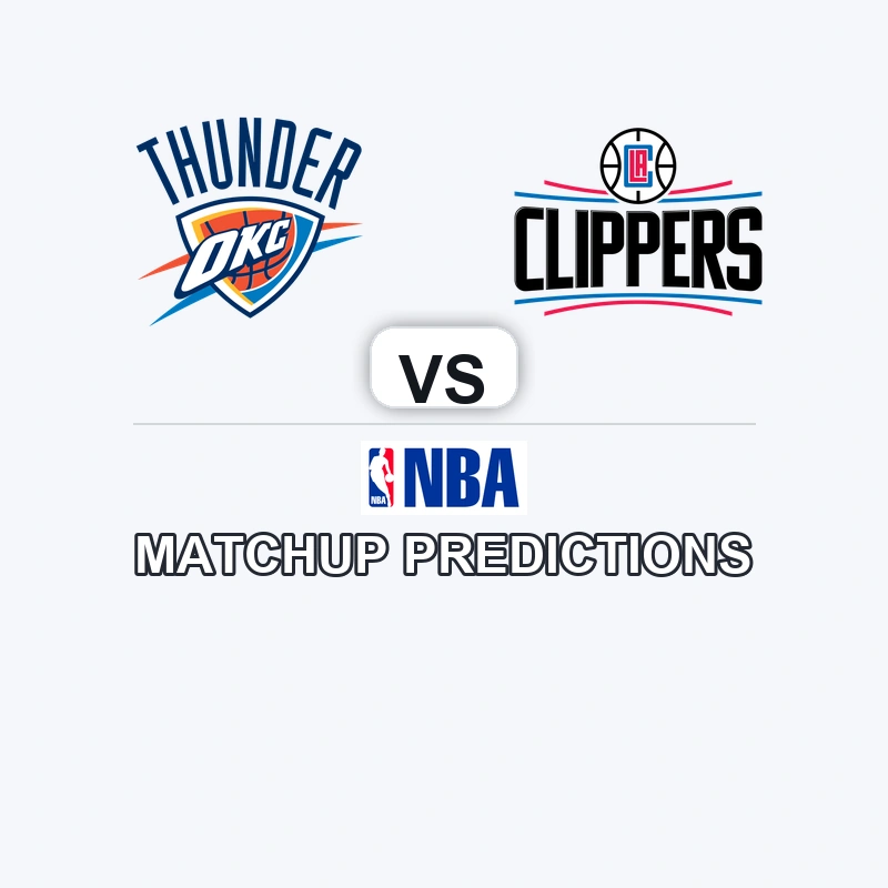 Oklahoma City Thunder vs LA Clippers Prediction - NBA Preview, Picks & Analysis