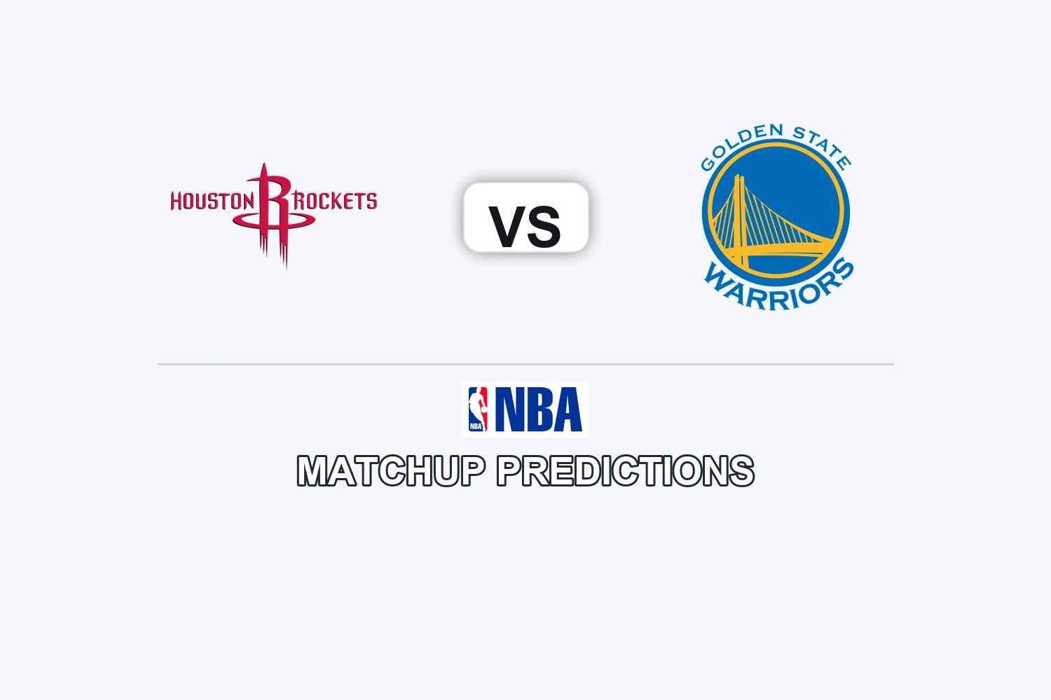 Houston Rockets vs Golden State Warriors Prediction - NBA Preview, Picks & Analysis