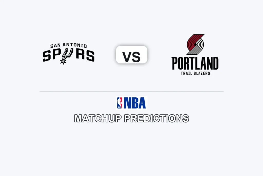 San Antonio Spurs vs Portland Trail Blazers Prediction - NBA Preview, Picks & Analysis