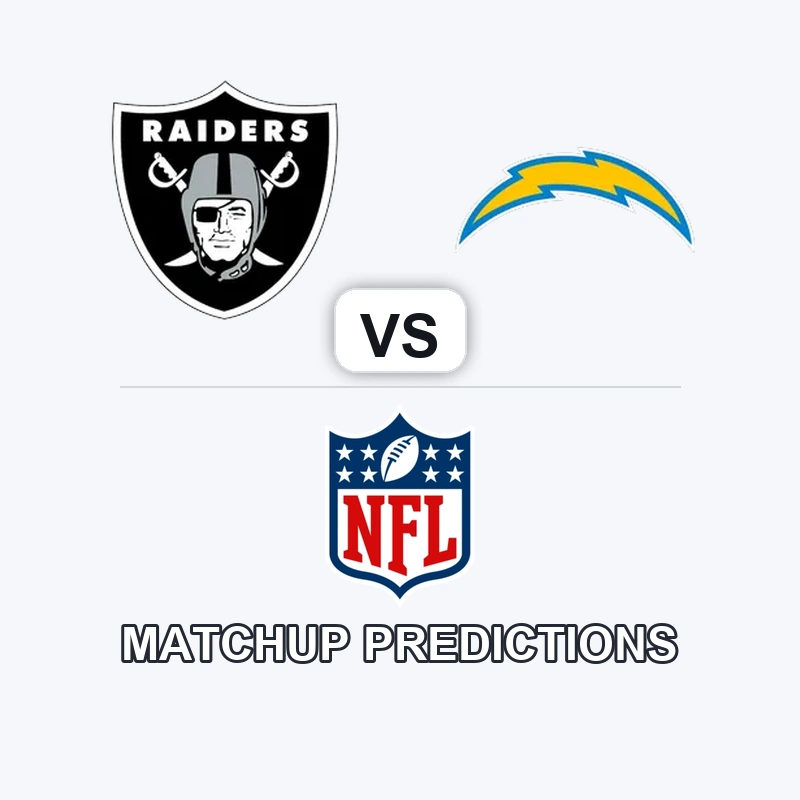 Las Vegas Raiders vs Los Angeles Chargers Prediction - NFL Preview, Picks & Analysis