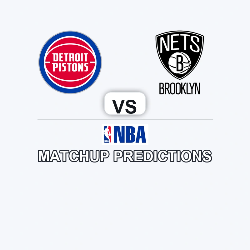Detroit Pistons vs Brooklyn Nets Prediction - NBA Preview, Picks & Analysis