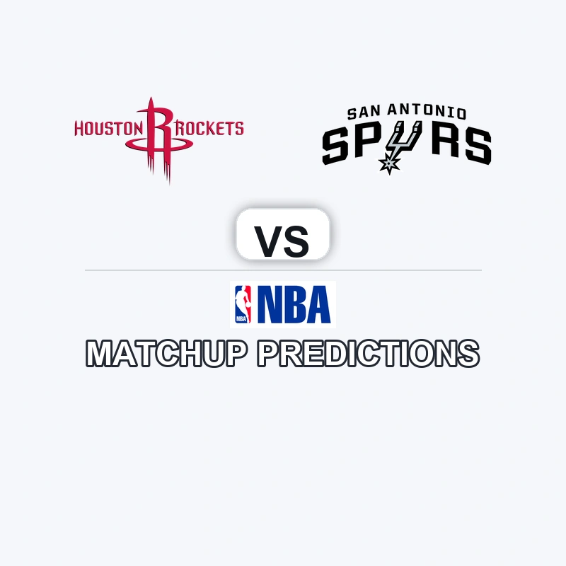 Houston Rockets vs San Antonio Spurs Prediction - NBA Preview, Picks & Analysis