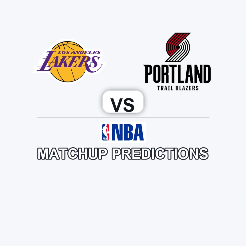 Los Angeles Lakers vs Portland Trail Blazers Prediction - NBA Preview, Picks & Analysis