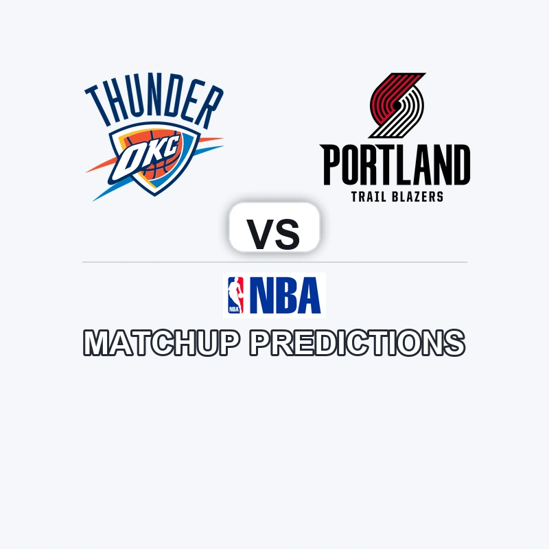 Oklahoma City Thunder vs Portland Trail Blazers Prediction - NBA Preview, Picks & Analysis