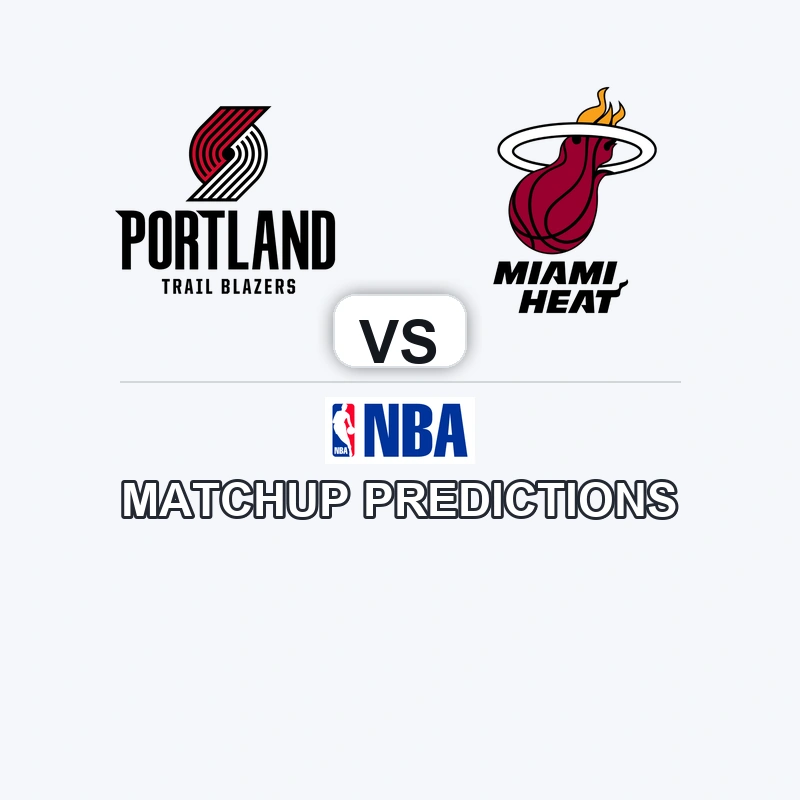 Portland Trail Blazers vs Miami Heat Prediction - NBA Preview, Picks & Analysis