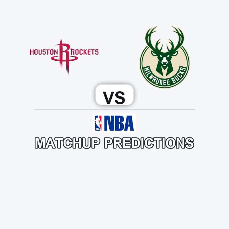 Houston Rockets vs Milwaukee Bucks Prediction - NBA Preview, Picks & Analysis