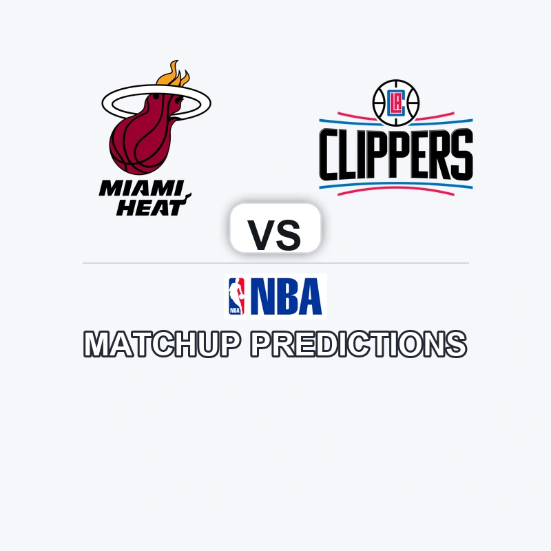 Miami Heat vs LA Clippers Prediction - NBA Preview, Picks & Analysis