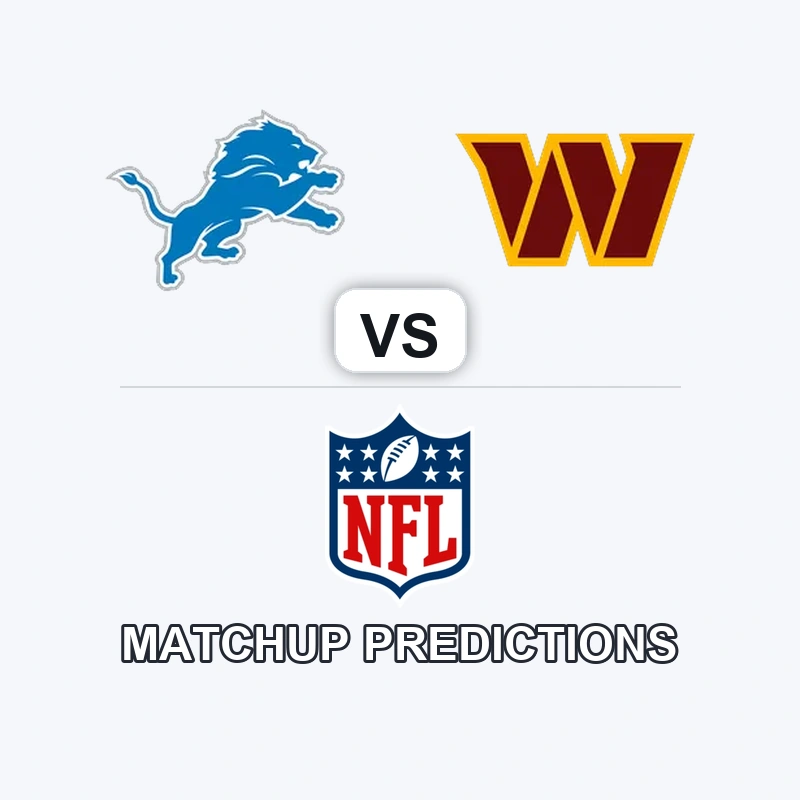 Detroit Lions vs Washington Commanders Prediction - NFL Preview, Picks & Analysis