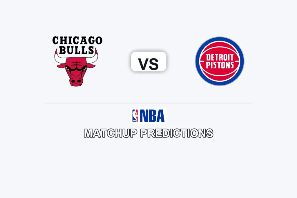 Chicago Bulls vs Detroit Pistons Prediction - NBA Preview, Picks & Analysis