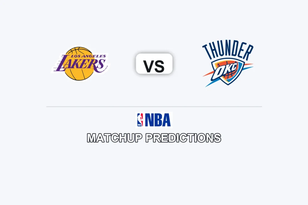 Los Angeles Lakers vs Oklahoma City Thunder Prediction - NBA Preview, Picks & Analysis