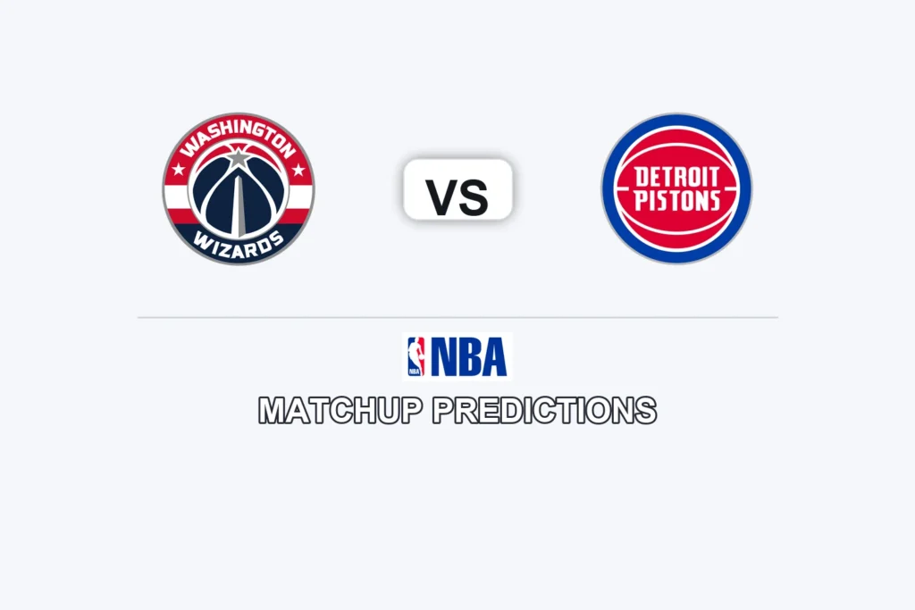Washington Wizards vs Detroit Pistons Prediction - NBA Preview, Picks & Analysis