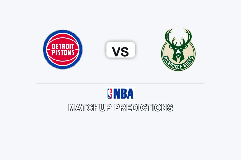 Detroit Pistons vs Milwaukee Bucks Prediction - NBA Game Preview, Picks, Player Props & Analysis
