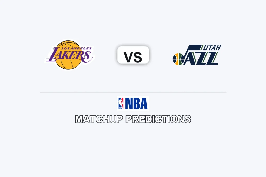 Los Angeles Lakers vs Utah Jazz Prediction - NBA Game Preview, Picks, Player Props & Analysis