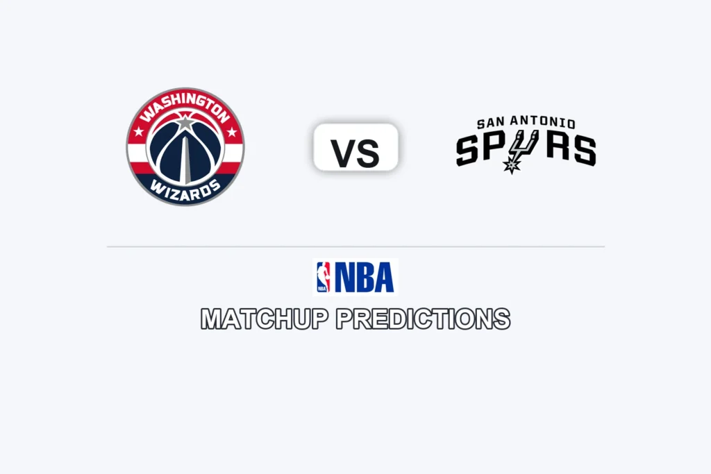 Washington Wizards vs San Antonio Spurs Prediction - NBA Game Preview, Picks, Player Props & Analysis