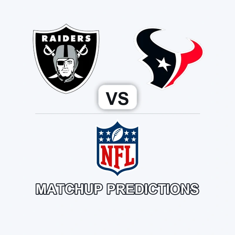 Las Vegas Raiders vs Houston Texans Prediction - NFL Preview, Picks & Analysis