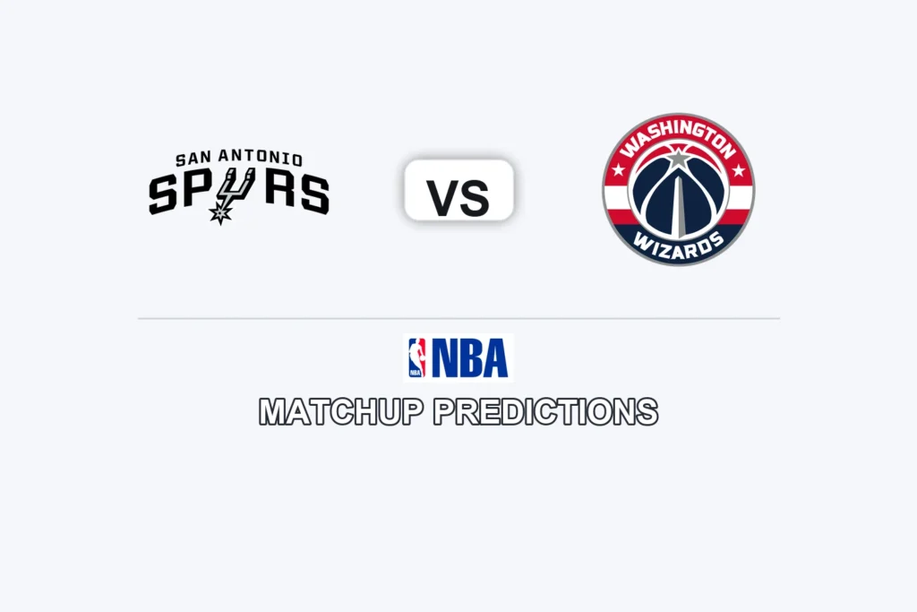 San Antonio Spurs vs Washington Wizards Prediction - NBA Game Preview, Picks, Player Props & Analysis