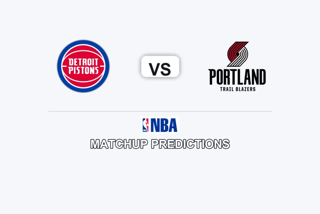 Detroit Pistons vs Portland Trail Blazers Prediction - NBA Game Preview, Picks, Player Props & Analysis