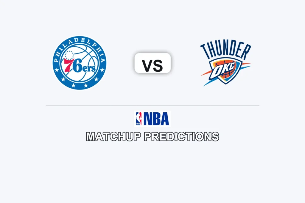 Philadelphia 76 ers vs Oklahoma City Thunder Prediction - NBA Game Preview, Picks, Player Props & Analysis