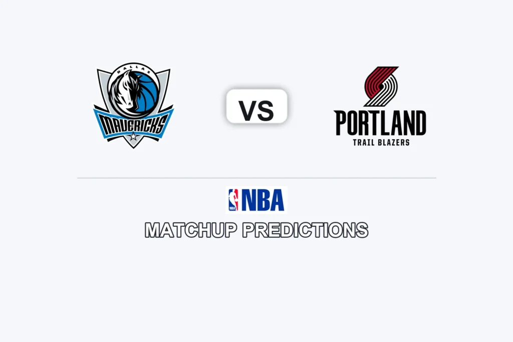 Dallas Mavericks vs Portland Trail Blazers Prediction - NBA Game Preview, Picks, Player Props & Analysis