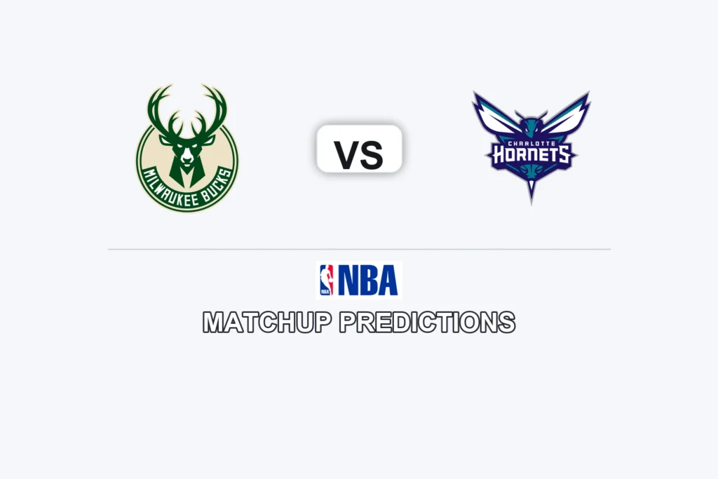 Milwaukee Bucks vs Charlotte Hornets Prediction - NBA Game Preview, Picks, Player Props & Analysis