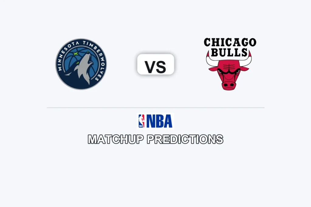 Minnesota Timberwolves vs Chicago Bulls Prediction - NBA Game Preview, Picks, Player Props & Analysis