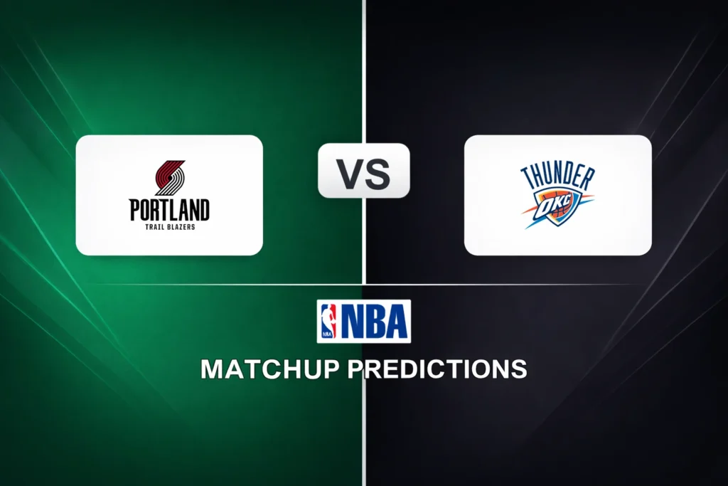 Portland Trail Blazers vs Oklahoma City Thunder Prediction - NBA Game Preview, Picks, Player Props & Analysis