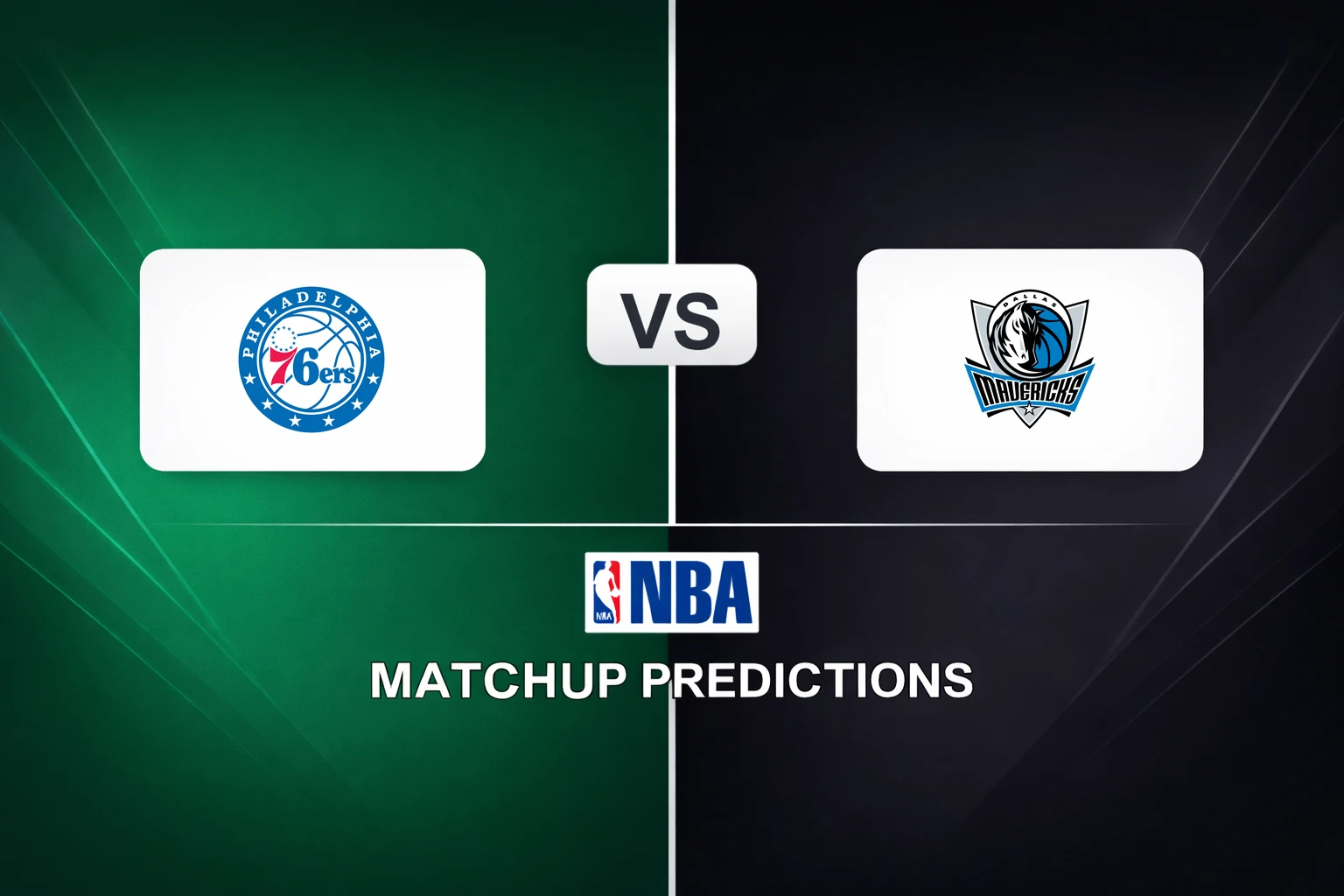 Philadelphia 76 ers vs Dallas Mavericks Prediction - NBA Game Preview, Picks, Player Props & Analysis