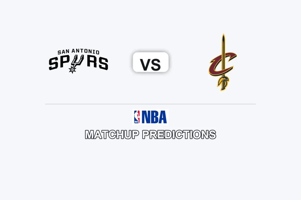 San Antonio Spurs vs Cleveland Cavaliers Prediction - NBA Game Preview, Picks, Player Props & Analysis