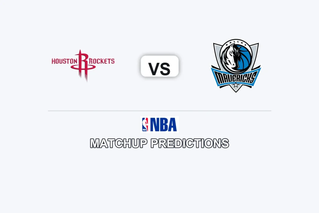 Houston Rockets vs Dallas Mavericks Prediction - NBA Game Preview, Picks, Player Props & Analysis