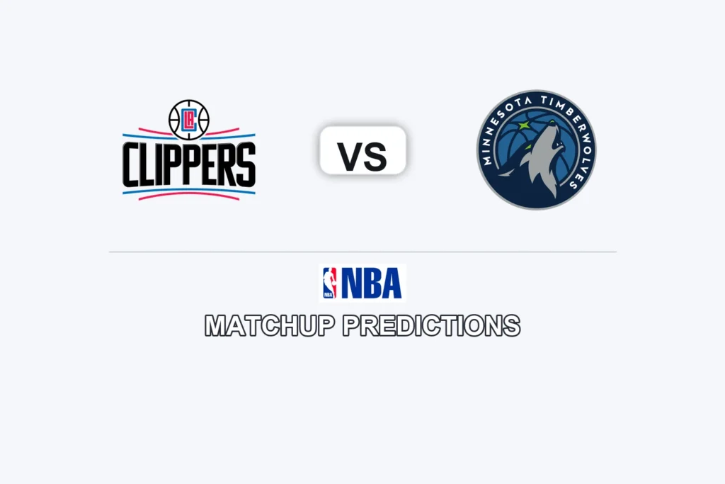 LA Clippers vs Minnesota Timberwolves Prediction - NBA Game Preview, Picks, Player Props & Analysis