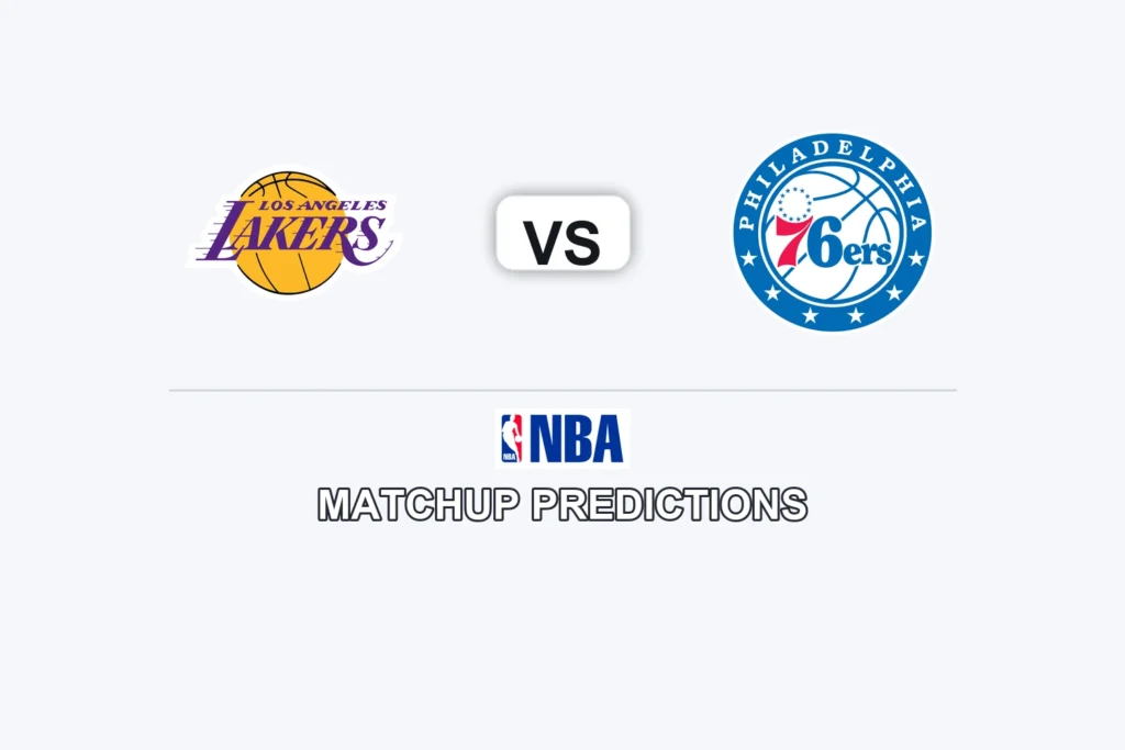 Los Angeles Lakers vs Philadelphia 76 ers Prediction - NBA Game Preview, Picks, Player Props & Analysis