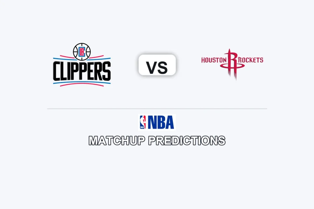 LA Clippers vs Houston Rockets Prediction - NBA Game Preview, Picks, Player Props & Analysis